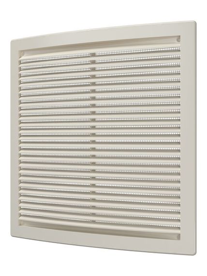 Решетка вентиляционная РЦ сетка 250х250 пластик Ivory ERA