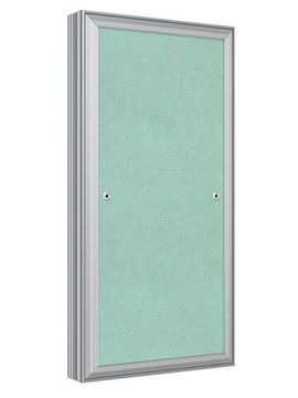 Люк ревизионный D Ceramo Base 200х400 скрытый монтаж съемный алюминий EVECS