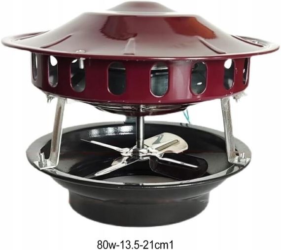 Жаростойкий вытяжной вентилятор SIROCCO FAN KHG 140-80 (d135мм, +160°С)