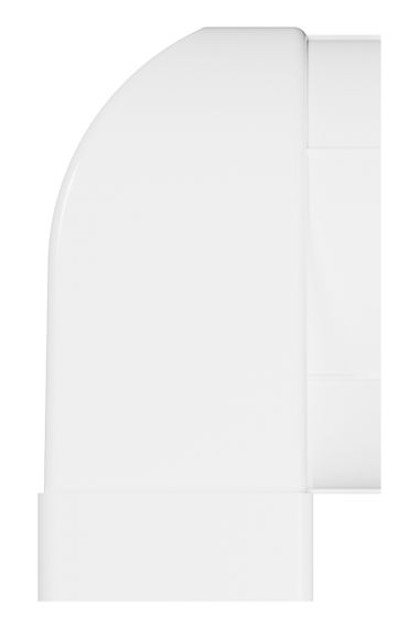 Переходник СКФП D150 90° 90х220 пластик ERA