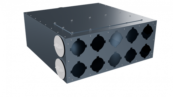 Flexag CMP-FLD 200/75x10 вентиляционный коллектор, D200, на 10 выxодов FLD