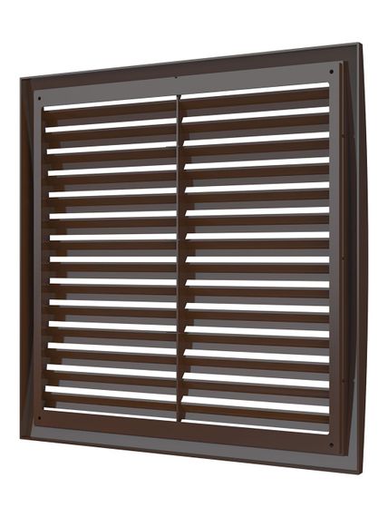 Решетка вентиляционная РРН разъемная 350х350 ASA Brown ERA