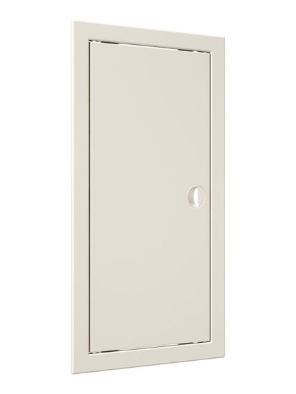 Люк ревизионный ЛР фланец 196х396 ручка 218х418 пластик Ivory EVECS