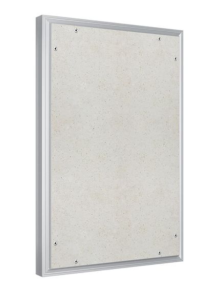 Люк ревизионный D Ceramo Optimum 400х600 скрыт.монтаж петля алюминий EVECS