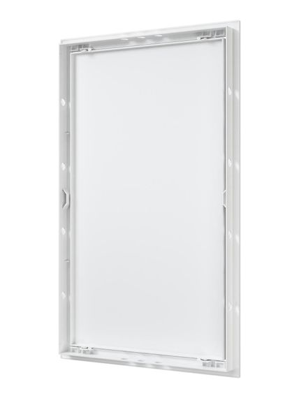 Люк ревизионный Л фланец 296х496 нажимной 318х518 пластик EVECS