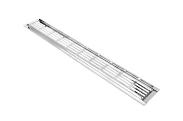 Решетка Визионер МВМН 500х60 мм из нержавеющей стали