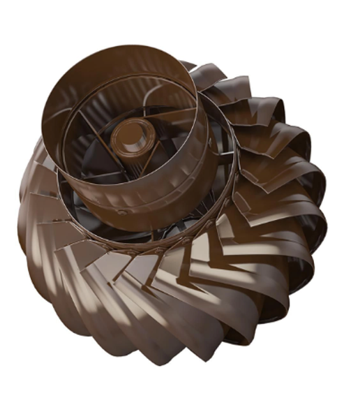 Турбодефлектор ТД фланец D150 окраш.сталь RAL 8017 ERA