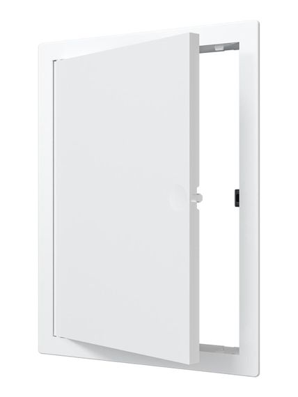 Люк ревизионный LN фланец 150х200 нажимной 172х222 пластик EVECS