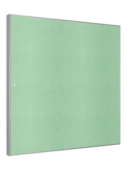 Люк ревизионный ЛПК 500х500 скрыт.монтаж алюминий EVECS