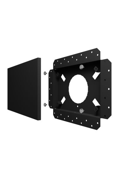 Решетка вентиляционная SGR 300х200 окраш. сталь Matt black ERA