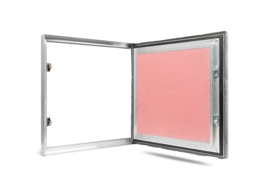 Усиленный противопожарный люк под покраску РУБЕЖ ПРО 600х1000 мм