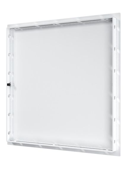 Люк ревизионный LN фланец 400х400 нажимной 427х427 пластик EVECS