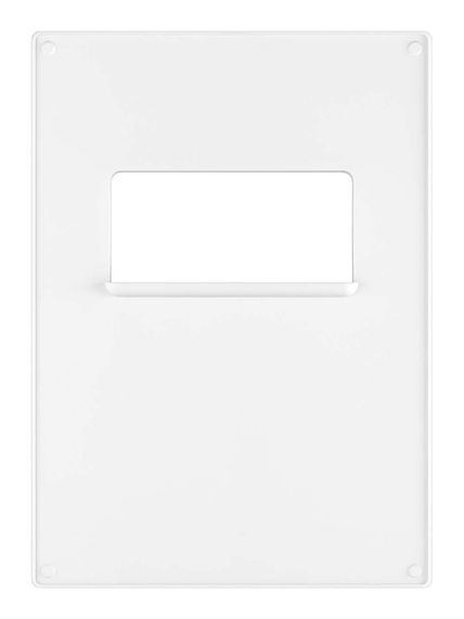 Площадка торцевая ПТГ фланец 110х55 горизонтальная 180х250 пластик ERA