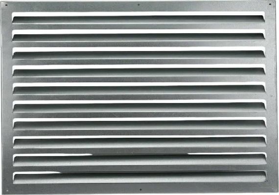 Решетка металлическая оцинкованная 500х400мм 5040РЦ