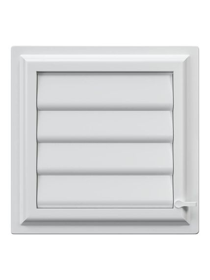 Решетка вентиляционная AIRVENT регулируемая жалюзи 281х281 пластик ERA