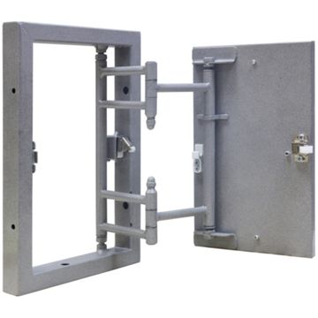 Люк ревизионный D Ceramo Steel 200х400 скрыт.монтаж окраш.сталь EVECS