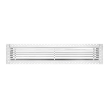 Дизайнерская съемная решетка для скрытого монтажа Brofer FUTURE-10 1000x100 белая