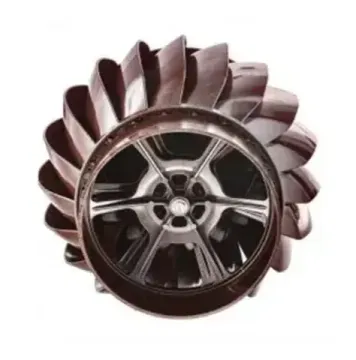 Ротационная вентиляционная турбина, РВТ 160 мм коричневый RAL 8017, серия Twister