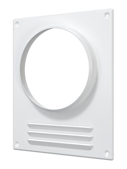 Площадка торцевая ПТМР фланец D140 решетка 196х236 окраш.сталь ERA