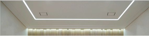 Диффузор под покраску скрытого монтажа SECRET SOFT FRAME D125мм