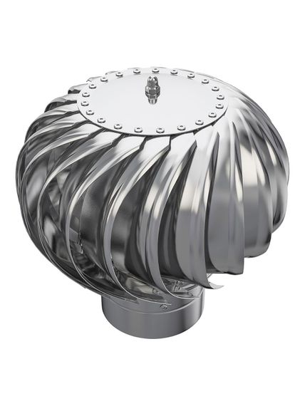 Турбодефлектор ТД фланец D100 нержавеющая сталь ERA