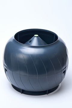 Дефлектор статический (колпак), Ø 160 мм серый графит RAL 7024, серия Static