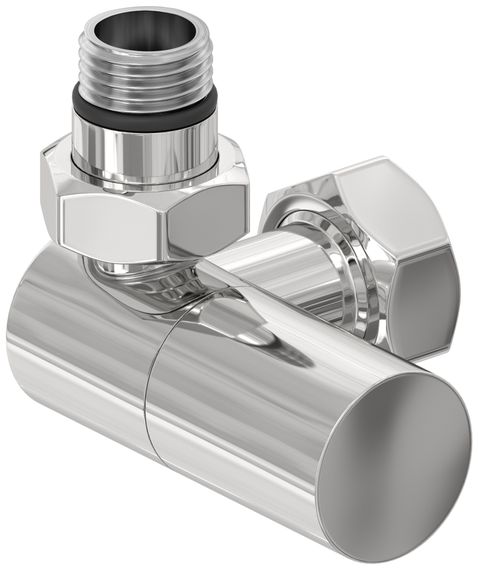 Вентиль Вентиль Сунержа 3D левый цилиндр (G 1/2" НР х G 3/4" НГ)