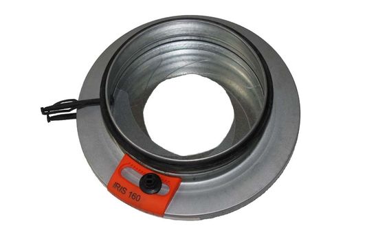 Ирисовый клапан Airone IRIS 125 для измерения и регулировки потока воздуха в вентиляционных каналах