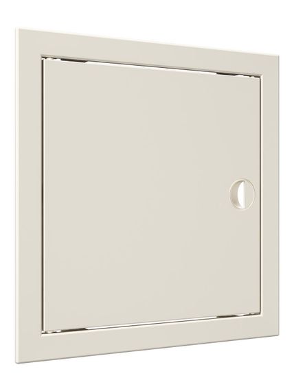 Люк ревизионный ЛР фланец 246х246 ручка 268х268 пластик Ivory EVECS