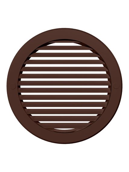 Решетка вентиляционная РКН фланец D160 D196 ASA Brown ERA