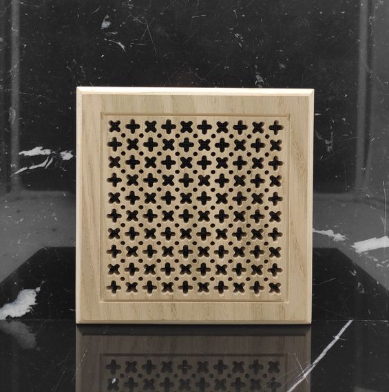 Решетка декоративная деревянная на магнитах Пересвет К-01 200х200мм