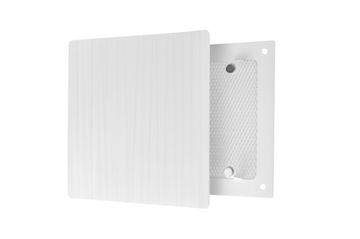 Решетка на магнитах квадратная РДВ-150 Волна, белая