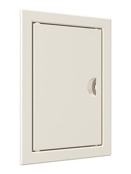 Люк ревизионный ЛР фланец 98х148 ручка 122х172 пластик Ivory EVECS