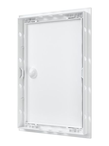 Люк ревизионный ЛР фланец 196х296 ручка 218х318 пластик EVECS