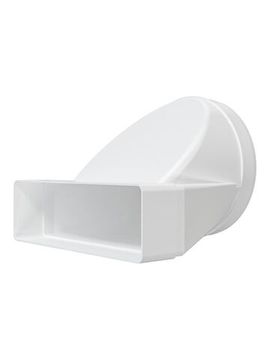 Переходник СПКП D150 эксцентриковый 204х60 пластик ERA