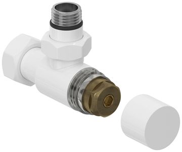 Вентиль Сунержа угловой под шестигранник (G 1/2" НР х G 3/4" НГ)