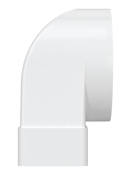 Переходник СККП D100 90° 55х110 пластик ERA