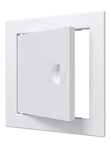 Люк ревизионный ЛР фланец 146х146 ручка 168х168 пластик EVECS