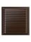 Решетка вентиляционная МЭ сетка 250х250 окрашенная сталь Brown ERA
