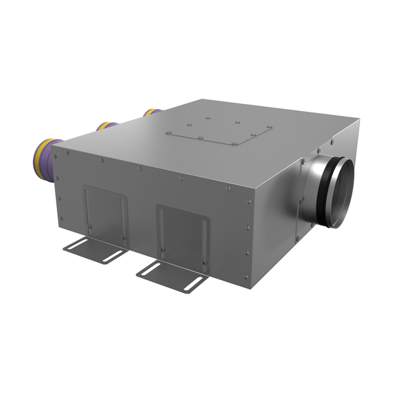 Provent KVN 125/75×6 коллектор металлический на 6 выходов узкий