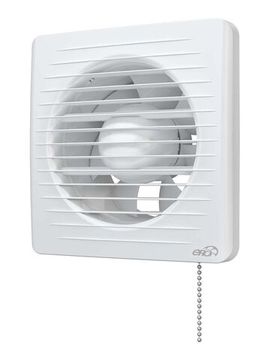 Вентилятор накладной ERA D125 тяговый выключатель ERA