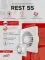 Вентилятор накладной REST D125 сетка ERA