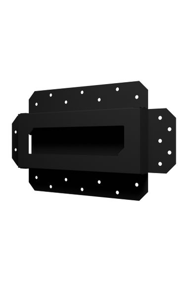 Решетка вентиляционная SGR 250х100 окраш. сталь Matt black ERA