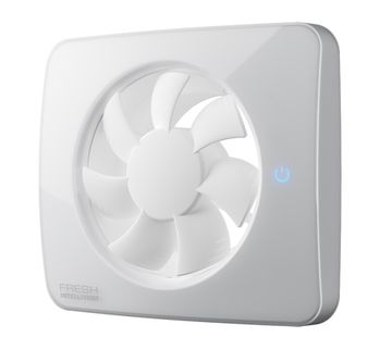 Вентилятор накладной FRESH Intellivent ICE (Управление по Bluetooth, таймер, датчик влажности, программируемый, LED-подсветка)