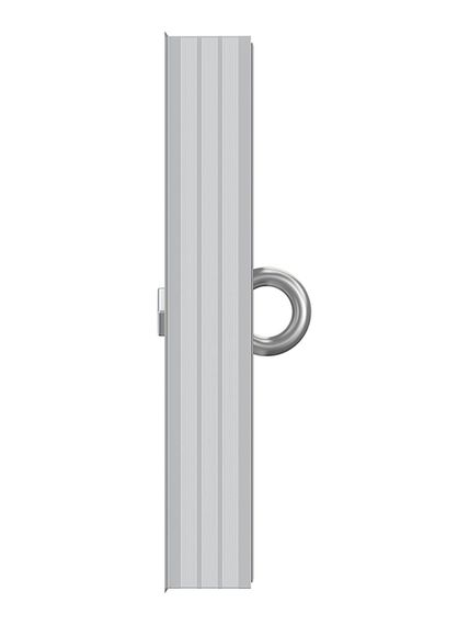 Люк ревизионный D Floor 300х300 напольный скрыт.монтаж алюминий EVECS