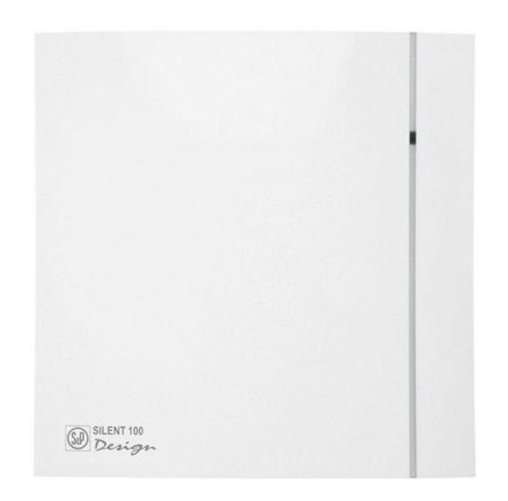 Вентилятор Soler & Palau Silent Design 100 CZ transparent strip (с прозрачной полоской)