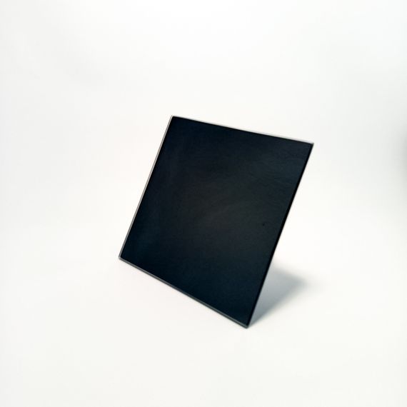Анемостат-диффузор дизайнерский DN 100 квадрат черный (RAL9005) матовый