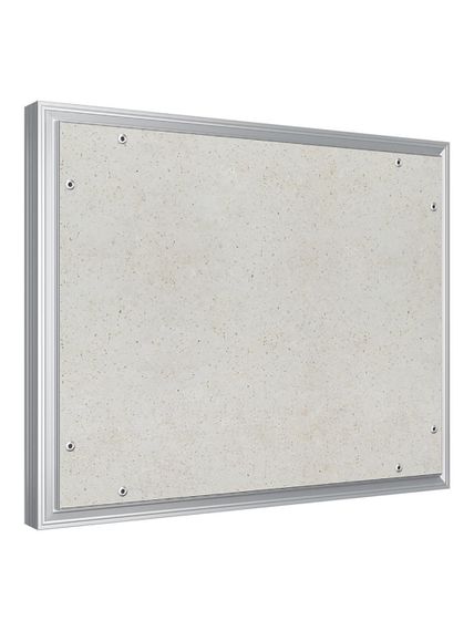 Люк ревизионный D Ceramo Optimum 500х400 скрыт.монтаж петля алюминий EVECS