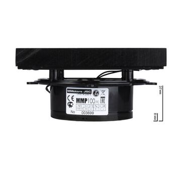 Вентилятор накладной сверхтонкий MMotors JSC MMP-09 100/90 куб/ч Дерево/Венге