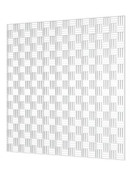 Решетка вентиляционная ПДП fusion потолочная 595х595 пластик ERA